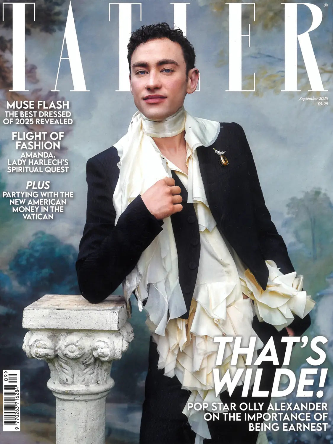 Twice Crowned: Zinzina Returns to the Pages of Tatler UK September