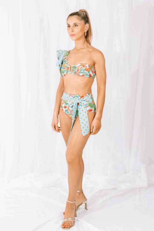 CINZIA BANDEAU BIKINI TOP -  - Zinzina Swimwear
