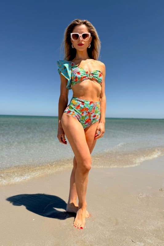 CINZIA BANDEAU BIKINI TOP -  - Zinzina Swimwear
