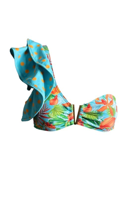 CINZIA BANDEAU BIKINI TOP -  - Zinzina Swimwear
