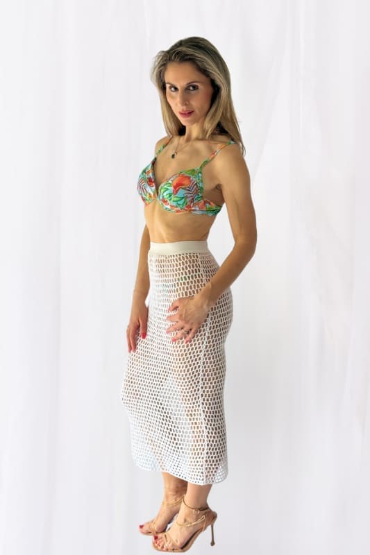 LUNA CROCHET SKIRT -  - Zinzina Swimwear
