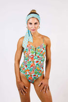 Polka Dot Head Wrap | Luxury Swim Accessory