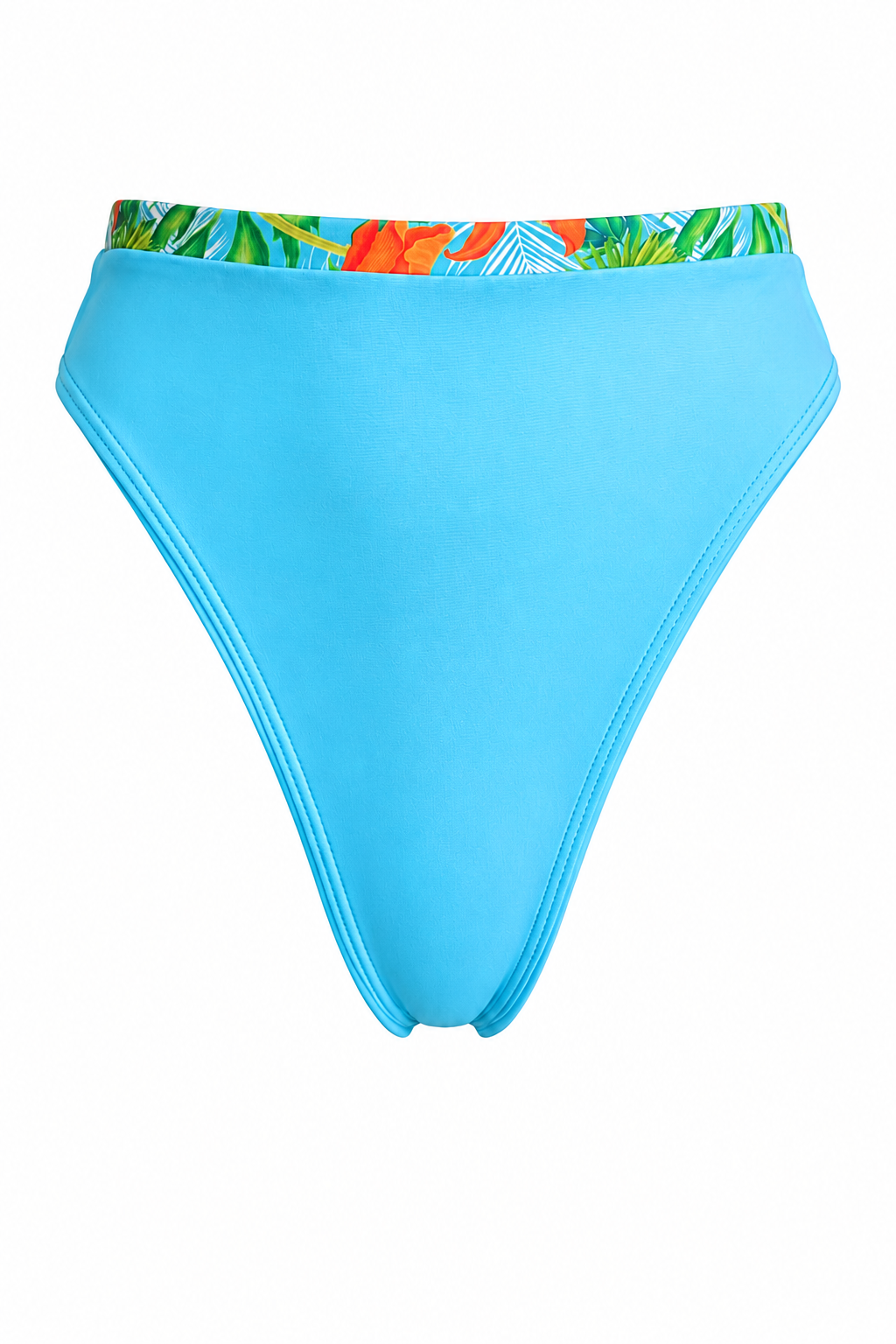 Allegra High-Waist Bikini Bottom by Zinzina