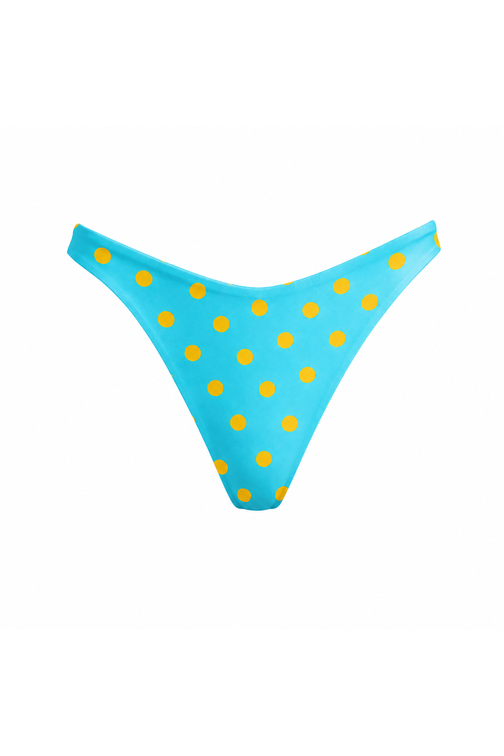 Gisela High Cut Bikini Bottom by Zinzina Swimwear, styled beachside for a luxury coastal escape.
